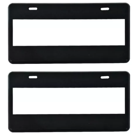 license plate holders