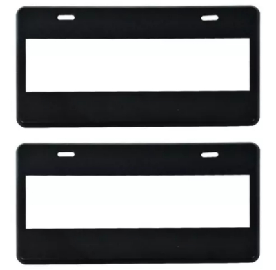 license plate holders